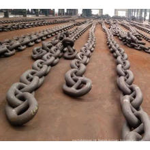 Grau U1 U2 U3 Aço de aço Link Chain Solas Marine Stud Chain